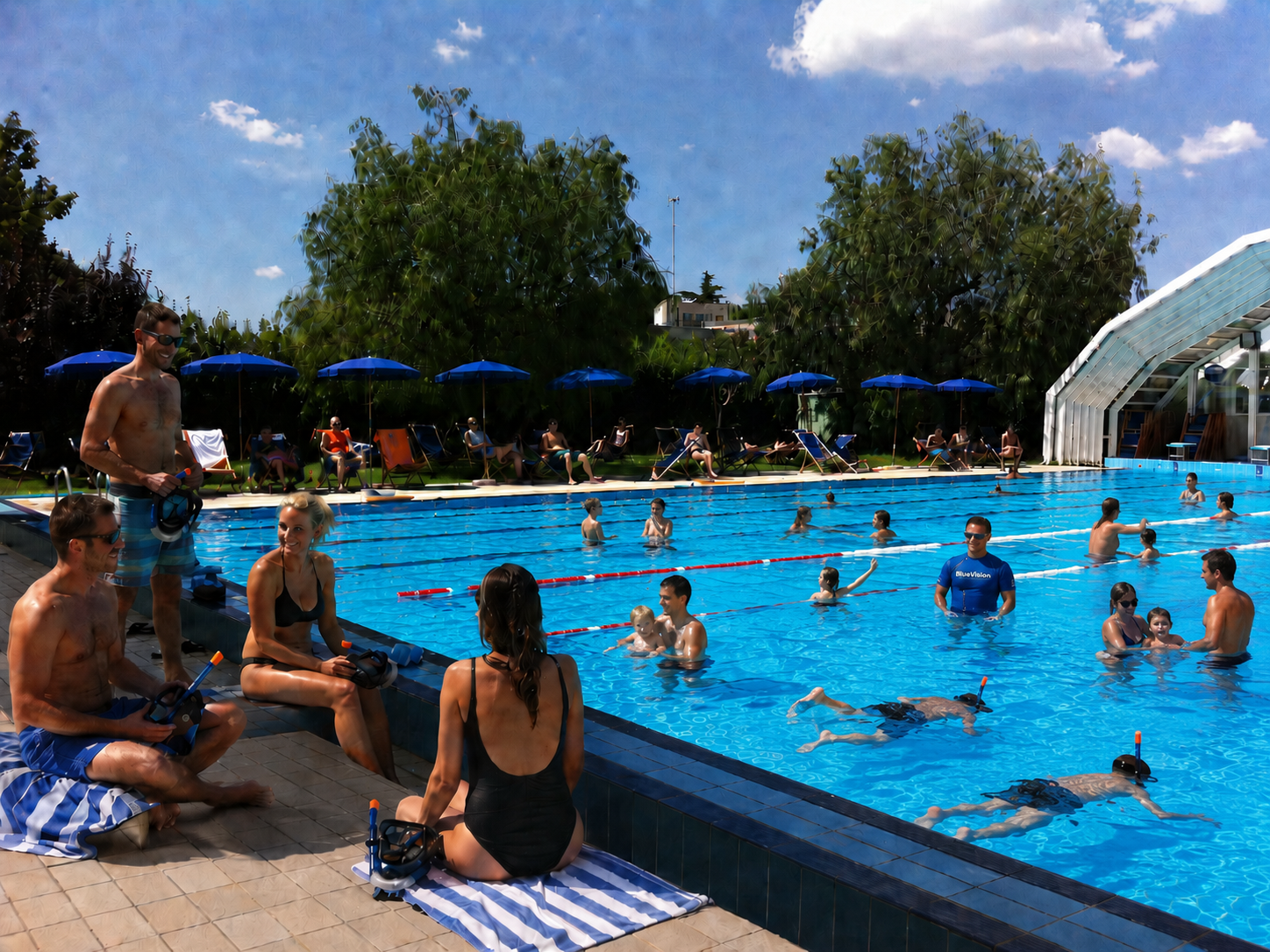 BlueVision VR a Fonte Roma Eur, Roma EUR / Laurentina